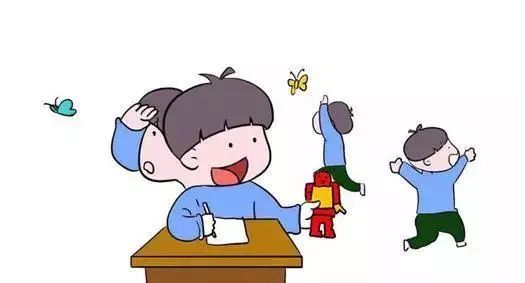 多动症的患儿常常表现为注意力不集中,且好动。